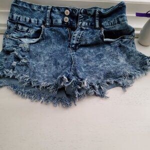 Womens Stone Washed shorts